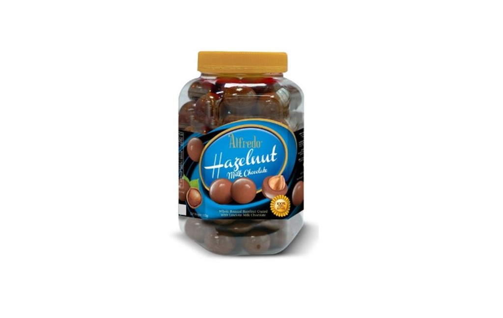 [BDP0962] Alfredo Hazelnut Milk Chocolate Jar 400g