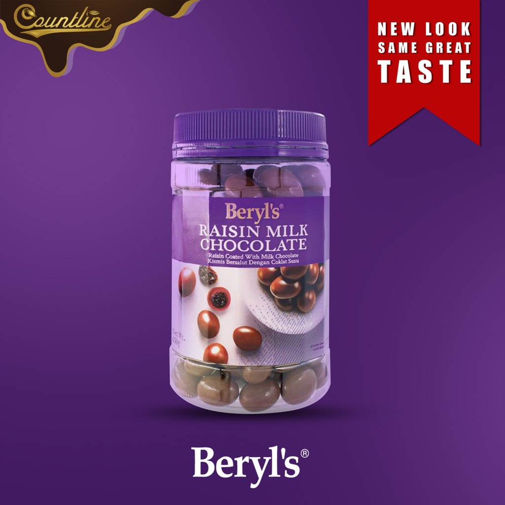 [BRL0070] Beryls Raisin Milk Chocolate 400g