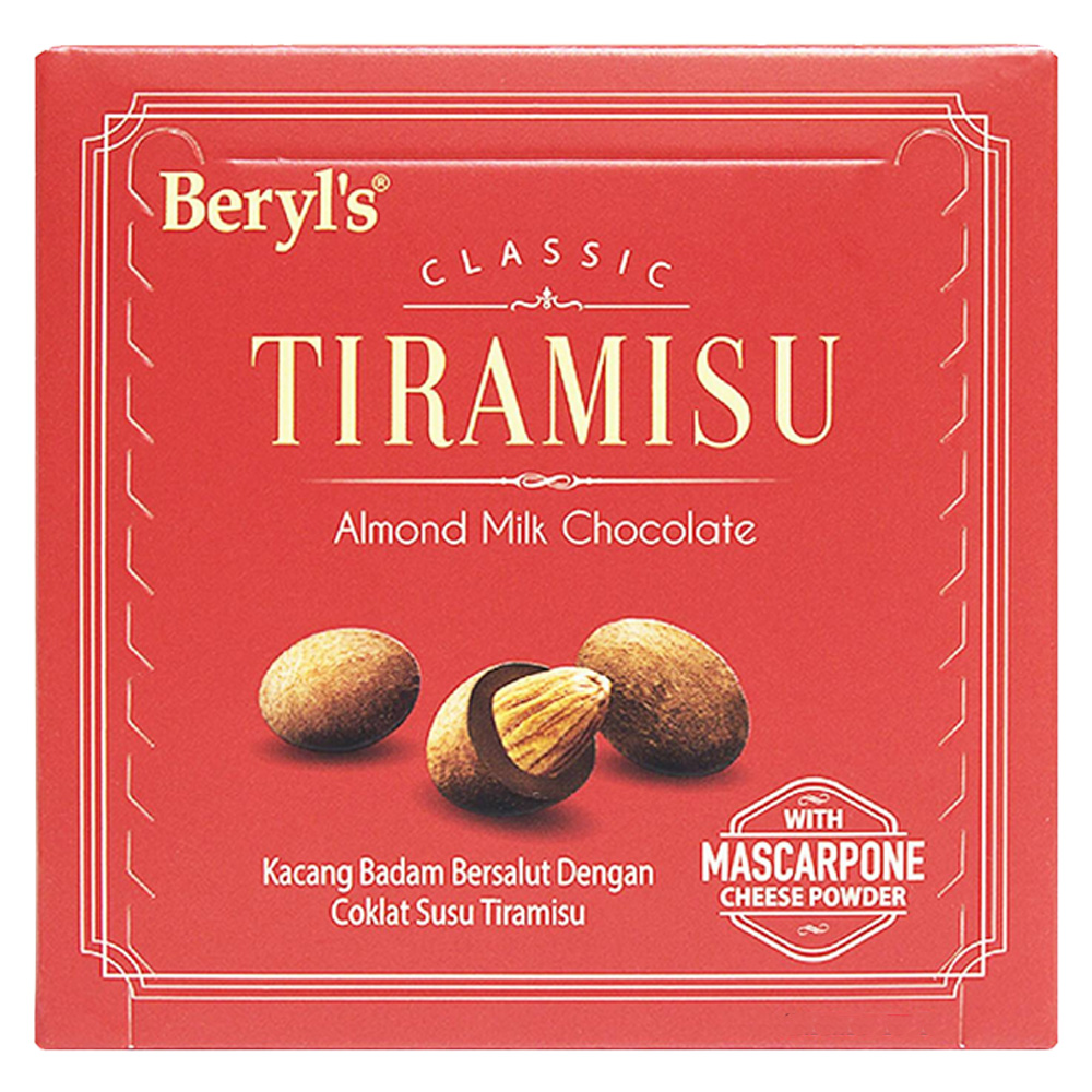 [BRL0147] Beryls Tiramisu Almond Milk Chocolate 65g