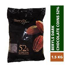 [BRL0173] Beryls Dark Chocolate Coins 1.5Kg