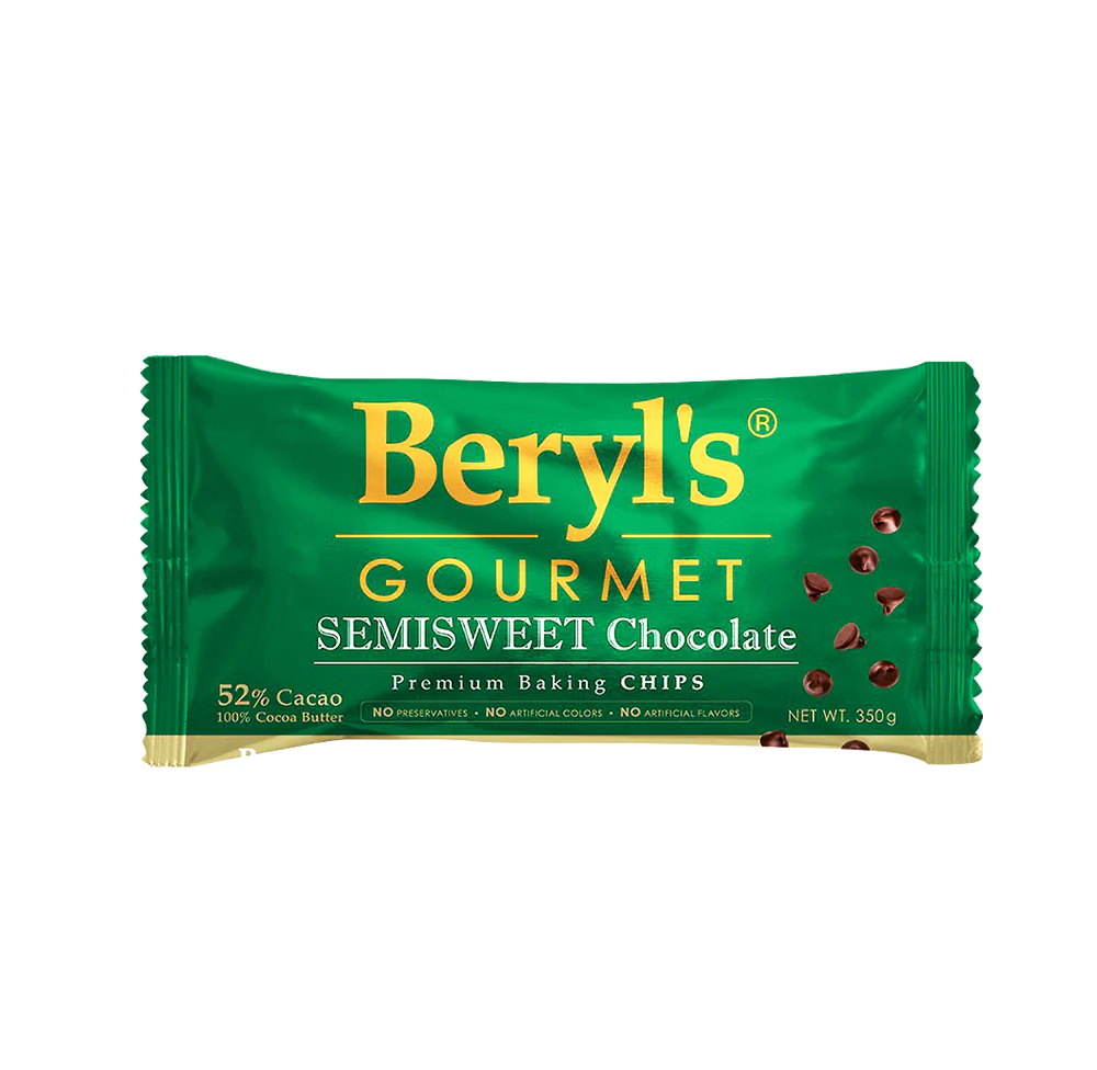 [BRL0177] Beryls Gourmet Semisweet Chips Chocolate 350g