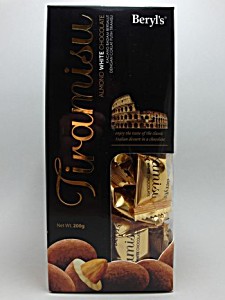 [BRL0188] Beryls Tiramisu Almond White Chocolate 200g