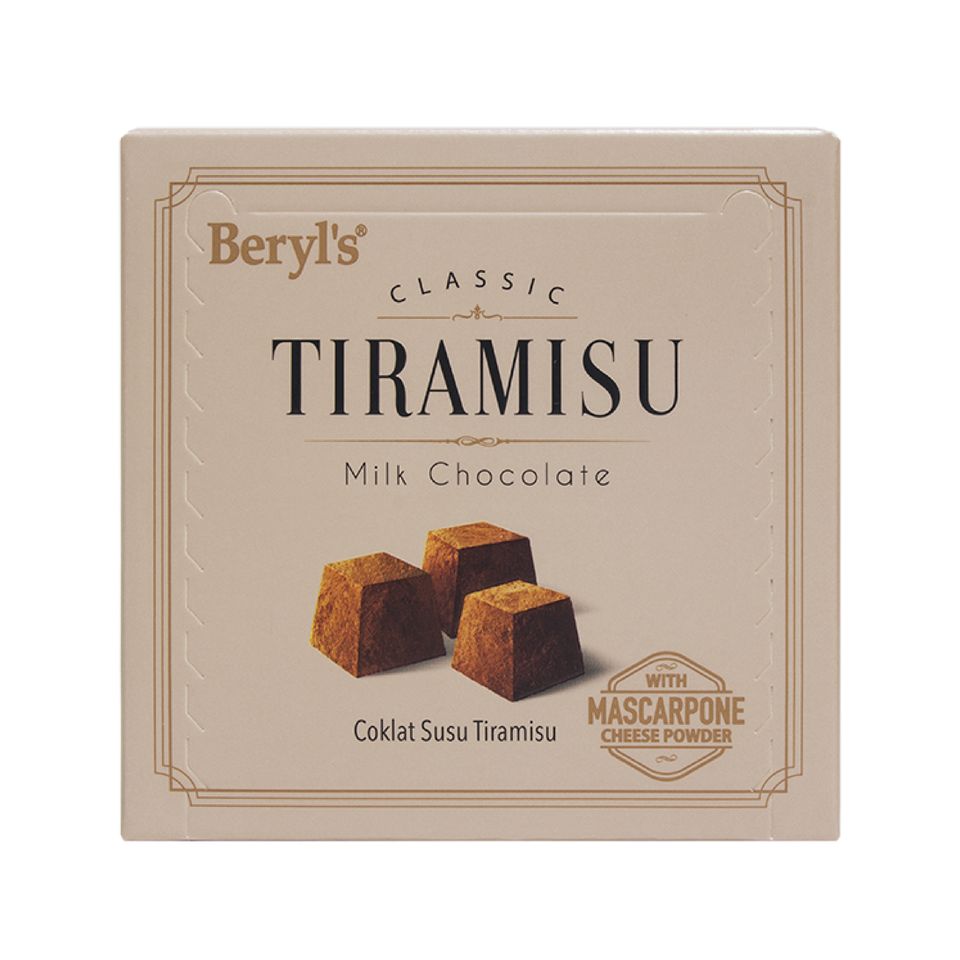 [BRL0199] Beryls Tiramisu Milk Chocolate 80g