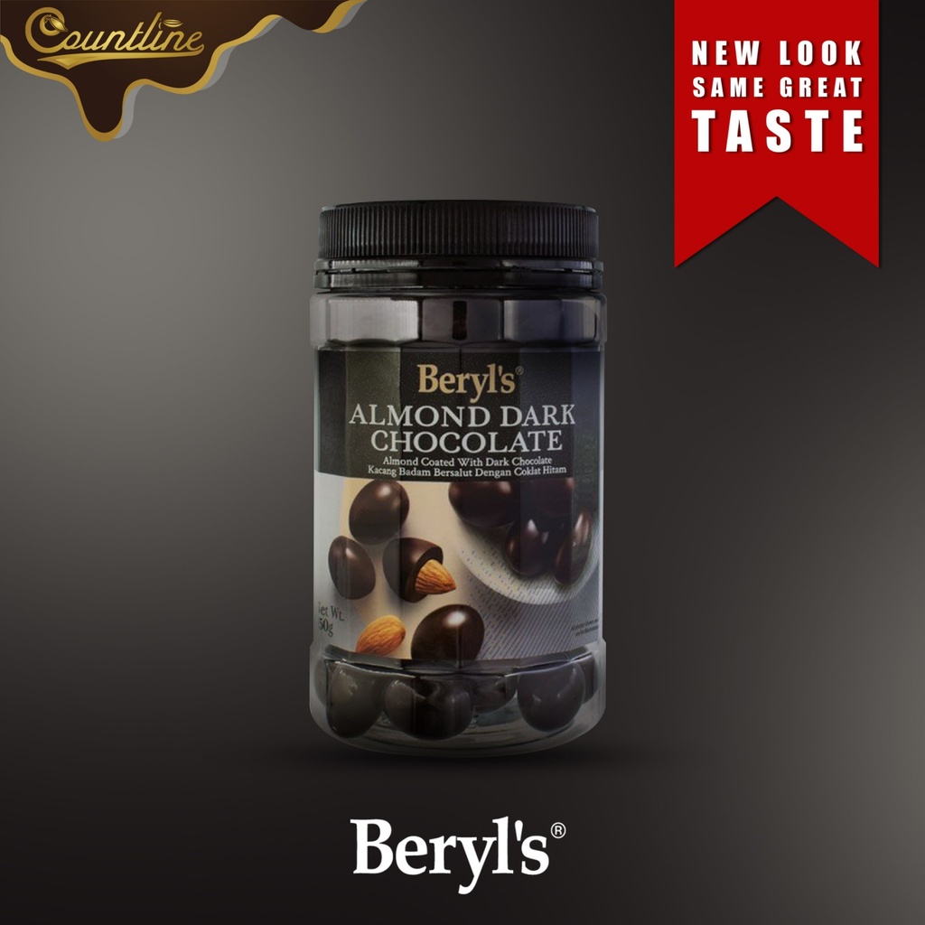 [BRL0208] Beryls Almond Dark Chocolate 400g