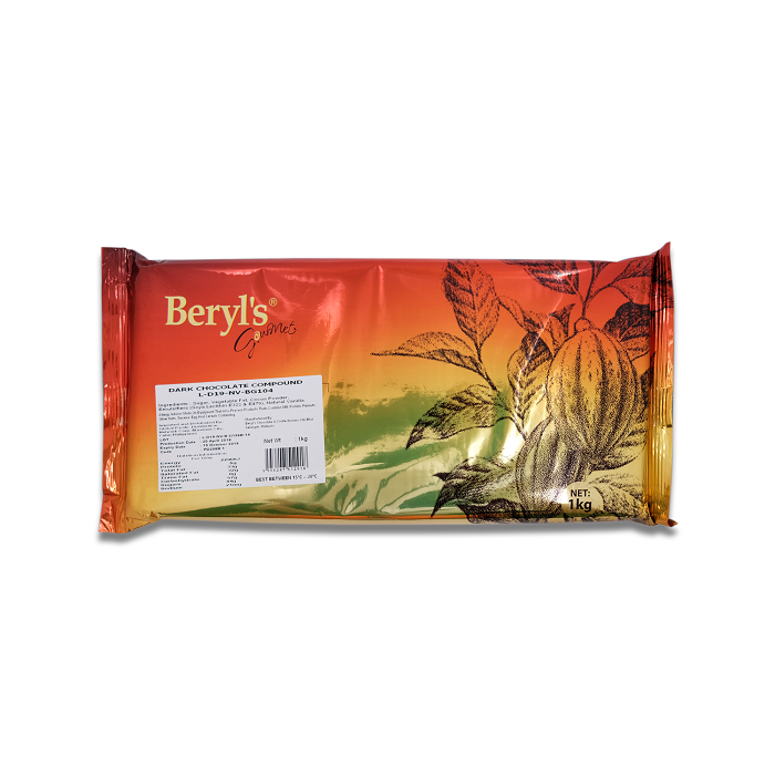 [BRL0217] Beryls Dark Cooking (Compound) Chocolate 200g