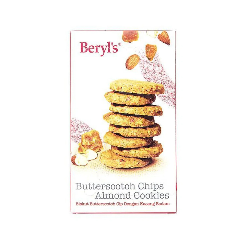 [BRL0233] Beryls Butterscotch Chips Almond Cookies 100g