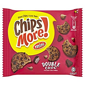 [CMR0015] Chips More Mini Double Chocolate Handy Pack 28g