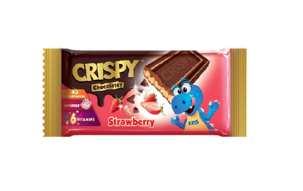 [CRP0062] Crispy Strawberry Bar 35g