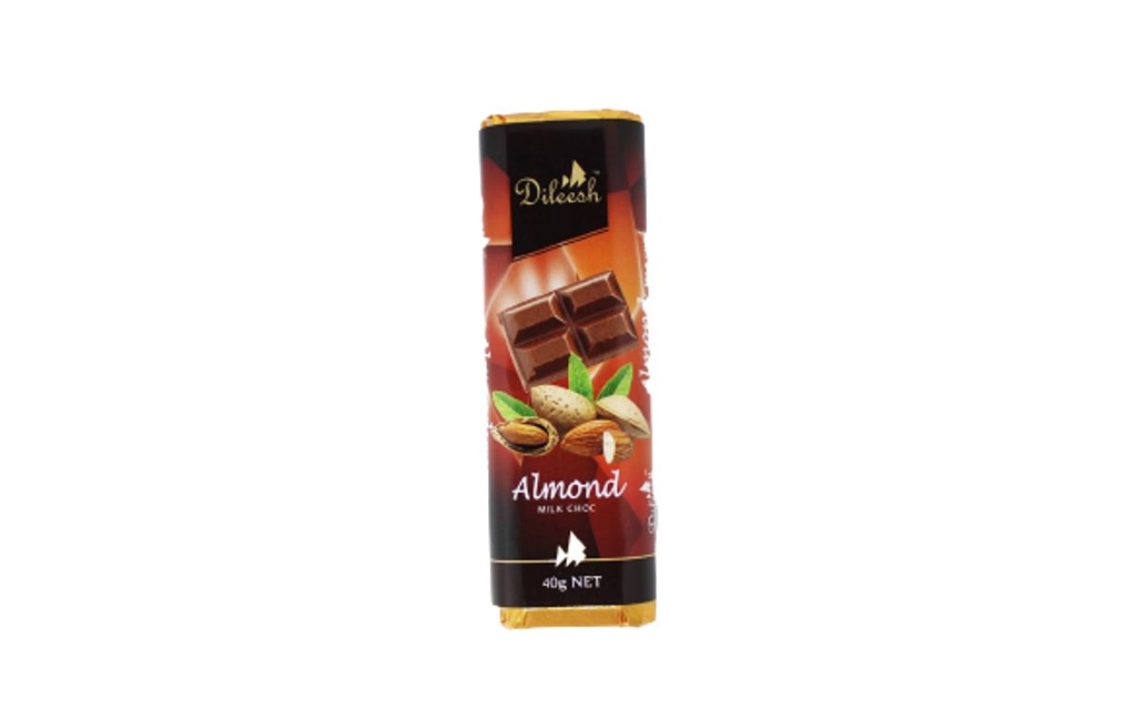 [DIL0002] Dileesh Bar 40G Almond