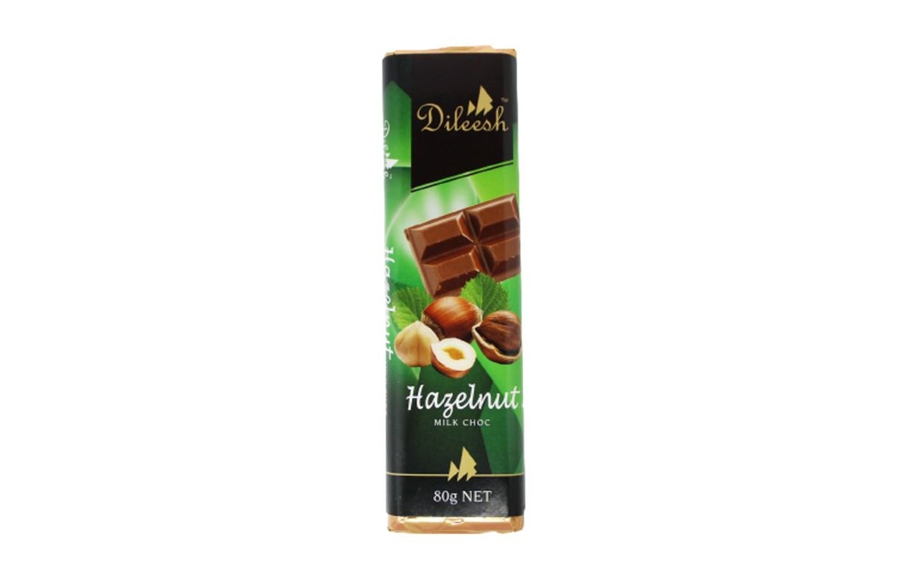 Dileesh Bar 80g Hazel