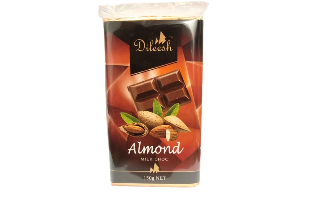 [DIL0010] Dileesh Almond Chocolate 150g