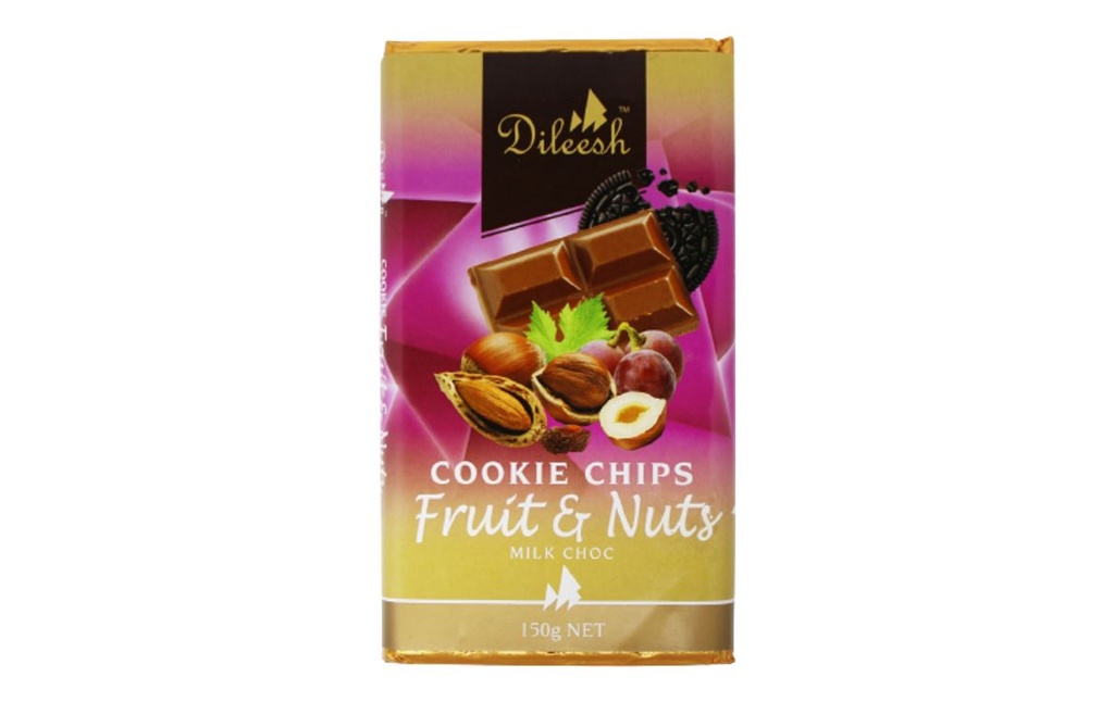 [DIL0028] Dileesh Cookie Chips Fruit & Nuts 150g
