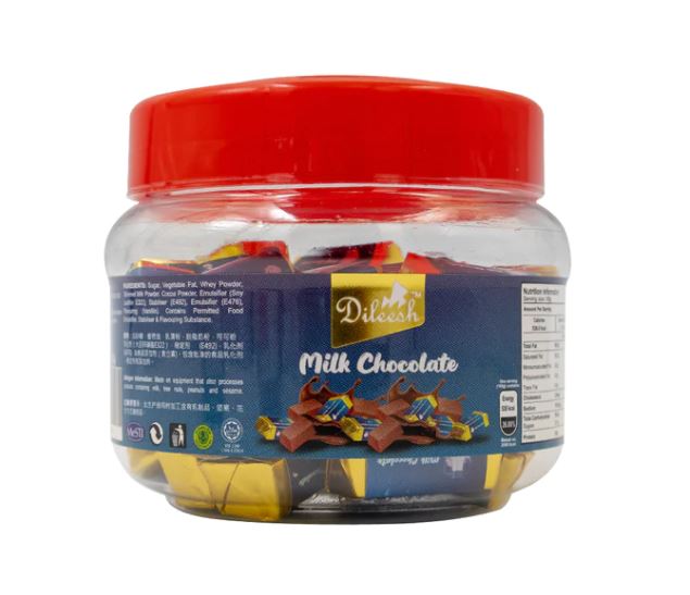 [DIL0036] Dileesh Mini Chunky Milk Chocolate 187.5g
