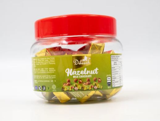 [DIL0038] Dileesh Mini Chunky Hazelnut Milk Chocolate 187.5g