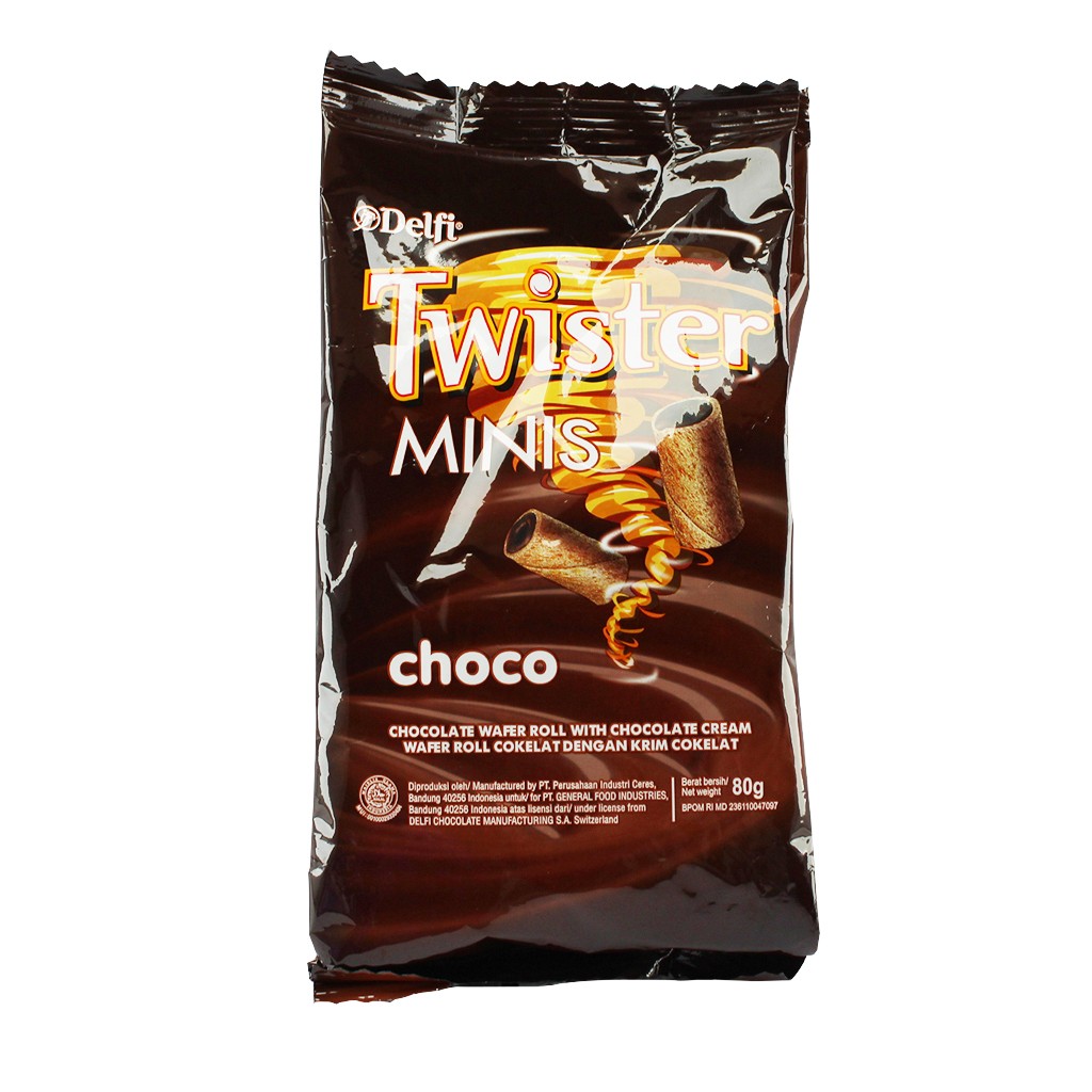 [DLF0044] Delfi Twister Minis Chocolate 70g