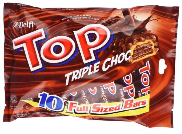 [DLF0206] Delfi Top Triple Choc Multi Pack 160g