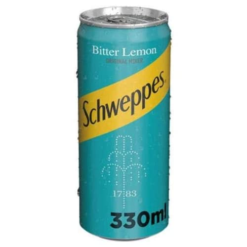 [DRK0053] Schweppes Bitter Lemon 330ml Tin