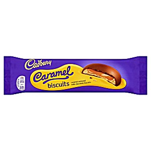 [DUN0078] Cadbury Caramel Biscuits 130g (UK)