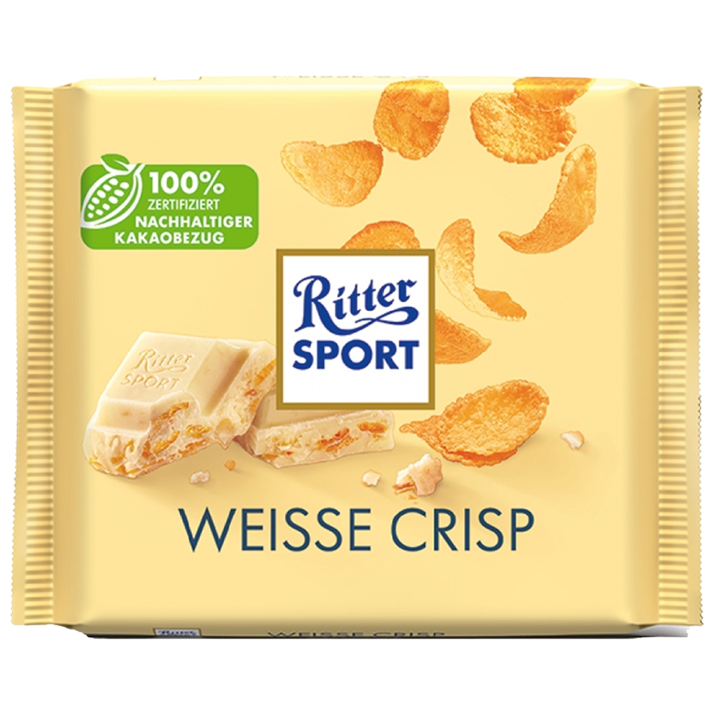 [DUN0090] Ritter Sport White Crisp (Weiss)100g
