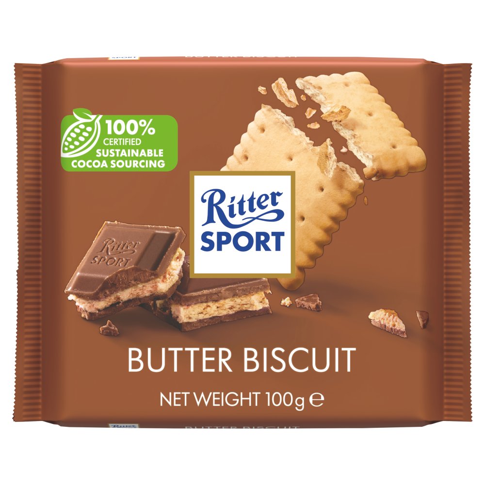 [DUN0096] Ritter Sport Butter Biscuit (Knusperkeks) 100g