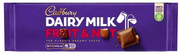 Cadbury Dairy Milk Fruit and Nut 300g