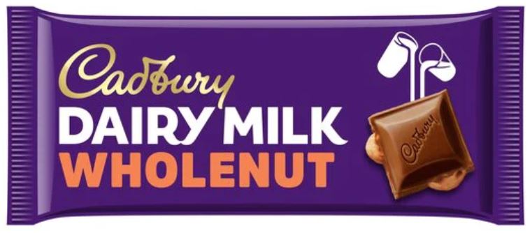 [DUN0163] Cadbury Wholenut Chocolate 180g