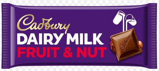 [DUN0164] Cadbury Fruit & Nut Chocolate 180g