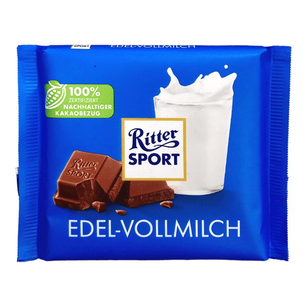 [DUN0190] Ritter Sport Fine Whole Milk (Edel-Vollmilch) 100g
