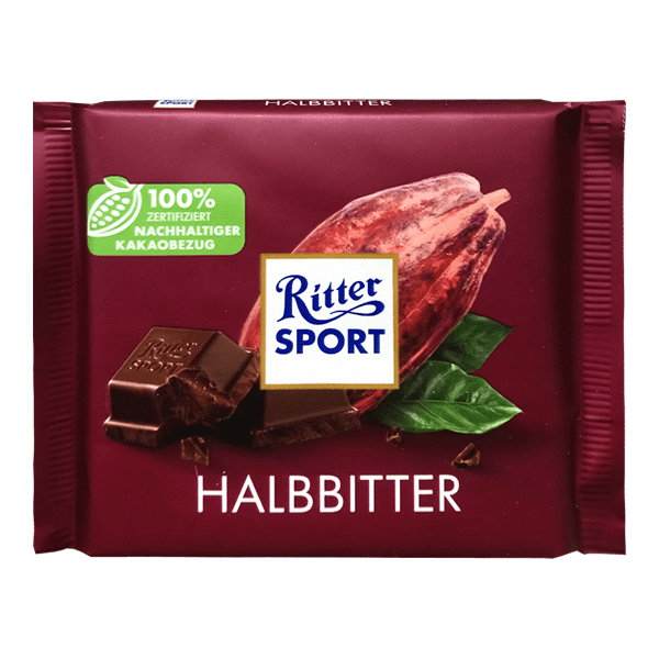 [DUN0193] Ritter Sport Bittersweet (Halbbitter)100g