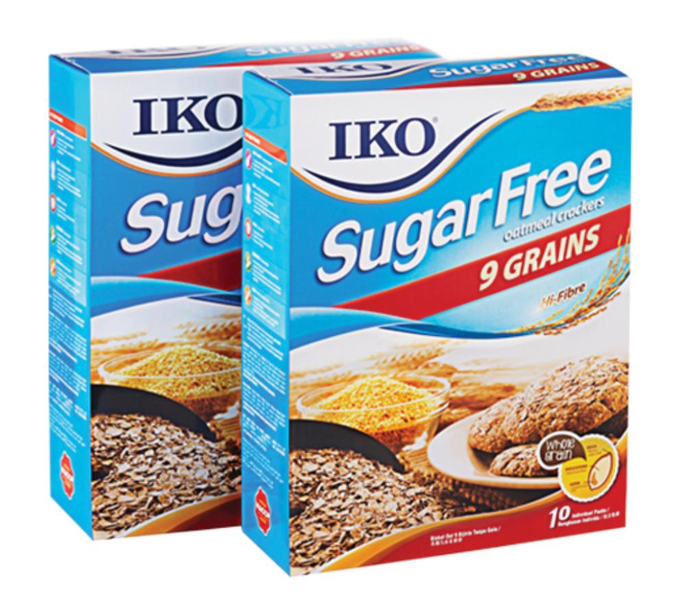[IKO0035] IKO Sugar Free Oat Craker - 9 Grains 178g