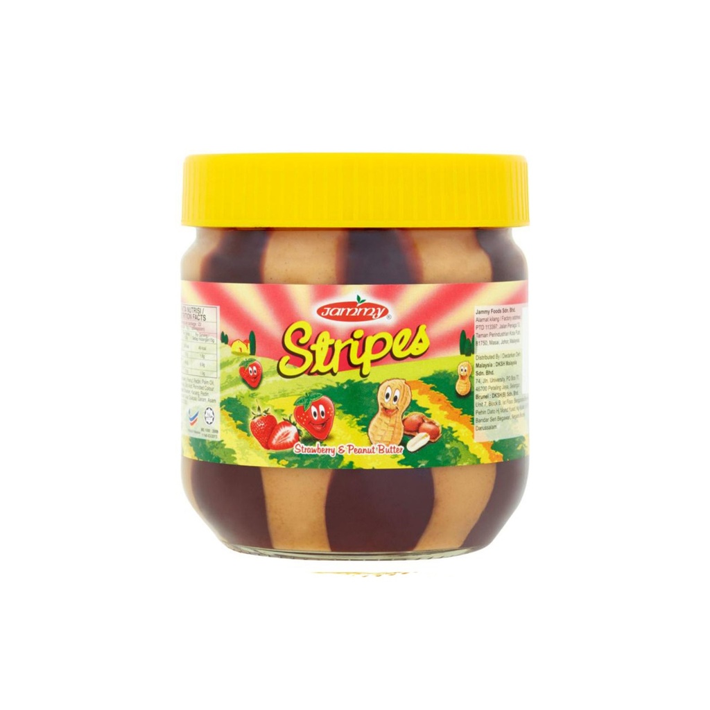 [JMY0018] Jammy Peanut Butter & Strawberry 340g