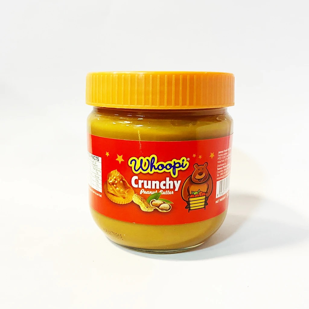 [JMY0030] Whoopi Peanut Butter Crunchy 340g