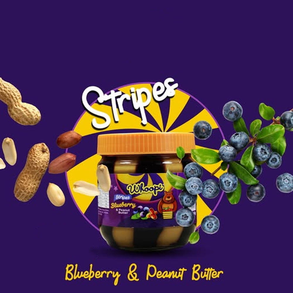 [JMY0032] Whoopi Peanut Butter Blueberry 340g