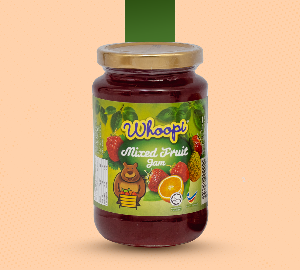 [JMY0047] Whoopi Mixed Fruit Jam 450g