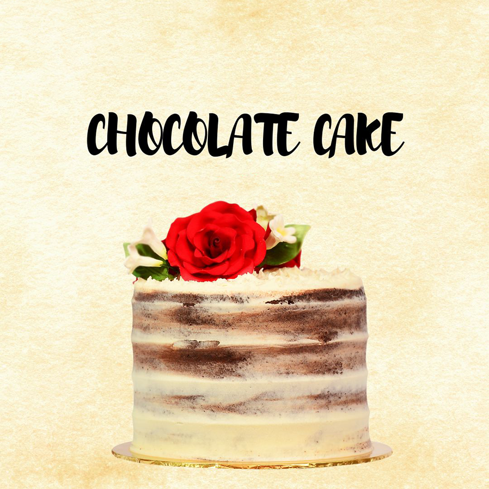 Chocolate Round Cake 12"