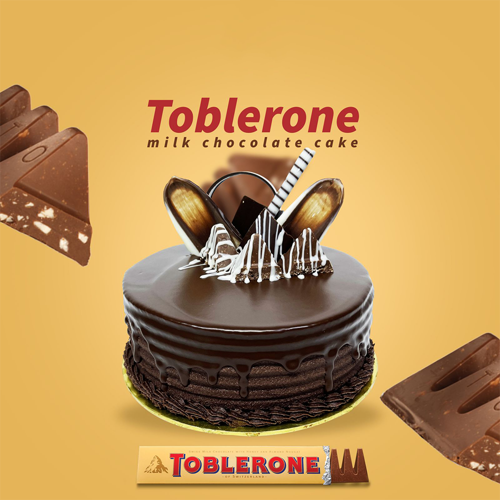 Toblerone Milk Cake