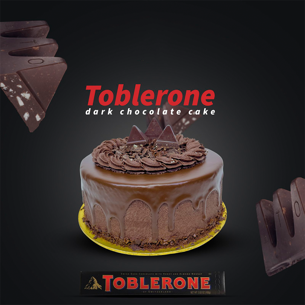 [MVB0107] Toblerone Dark Cake