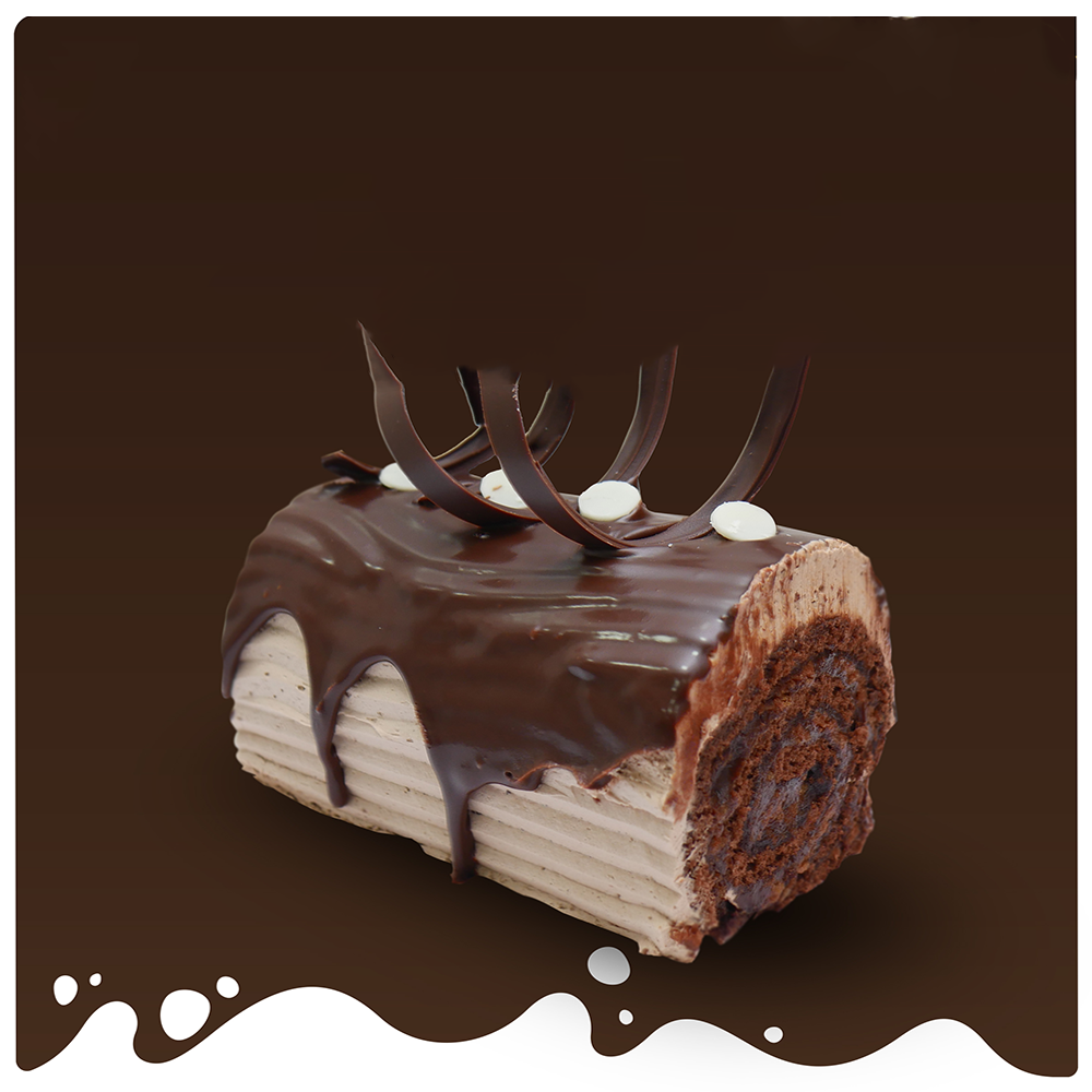 Chocolate Cream Swiss Roll
