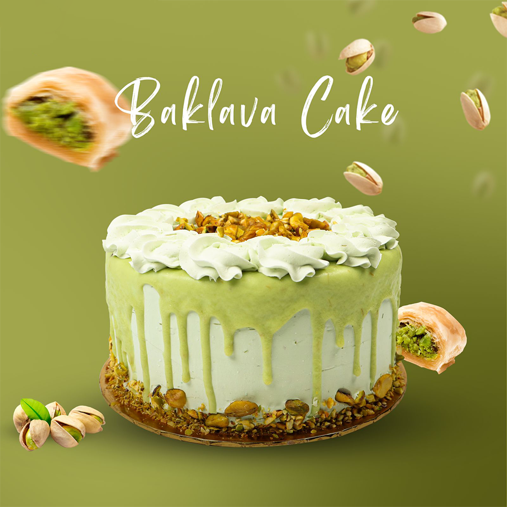 [MVB0321] Baklava Cake (Pistachio Cream)
