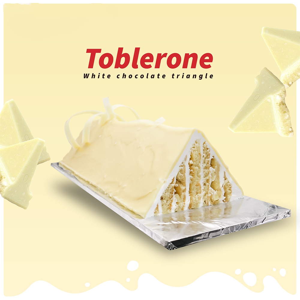 [MVB0324] Toblerone White Traingle