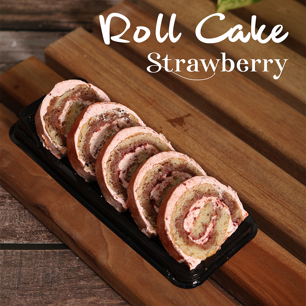 [MVB0412] Strawberry Roll Cake (5 slice Box)