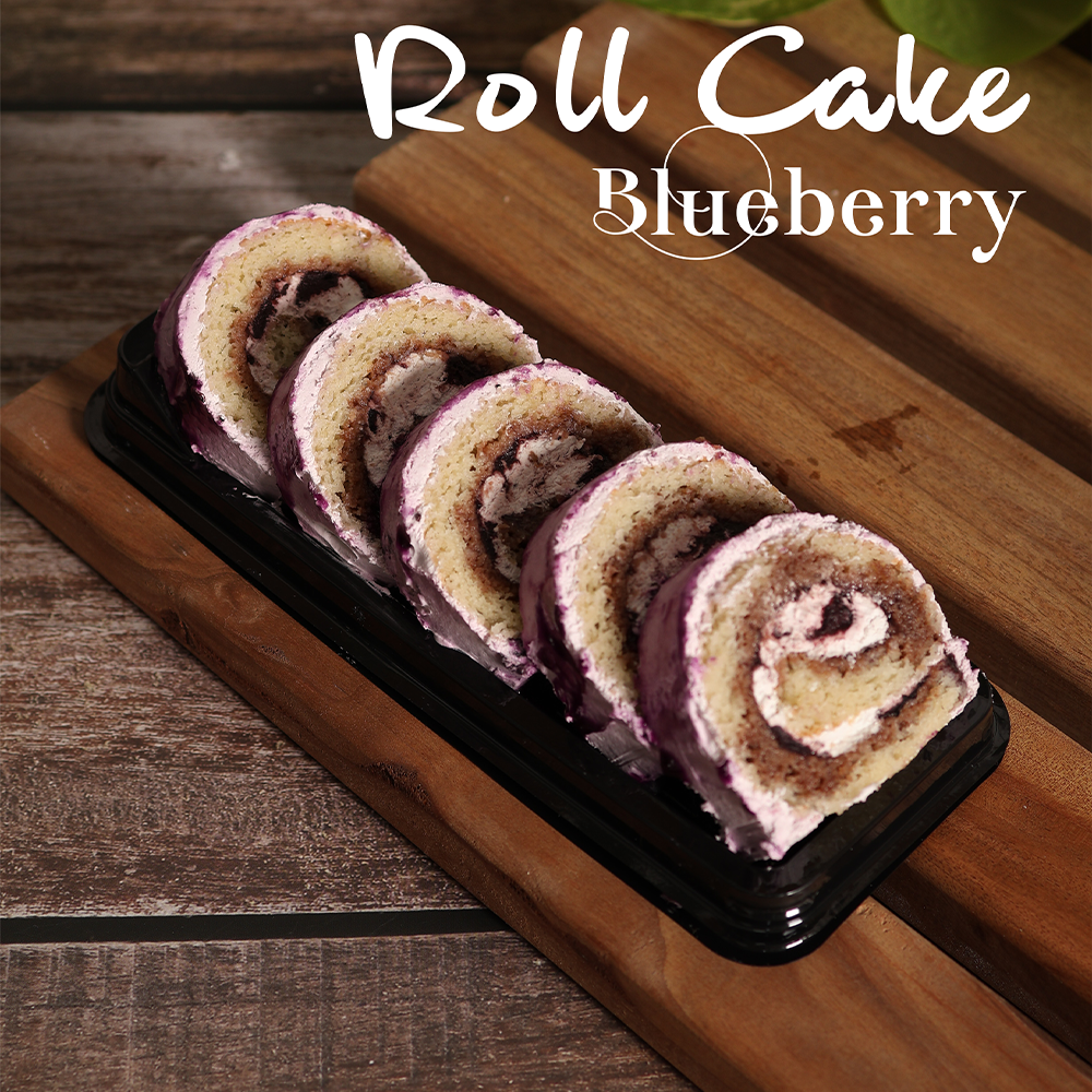 [MVB0413] Blueberry Roll Cake (5 slice Box)