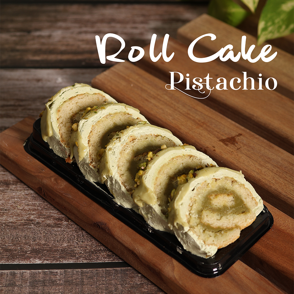 [MVB0415] Pistachio Roll Cake (5 Slice Box)