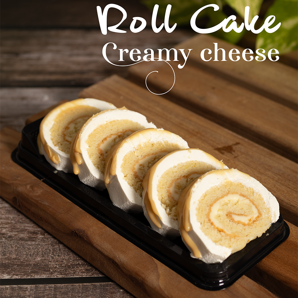 [MVB0416] Creamy Cheese Roll Cake (5 Slice Box)