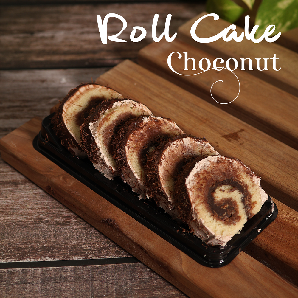[MVB0417] Choconut Roll Cake (5 Slice Box)
