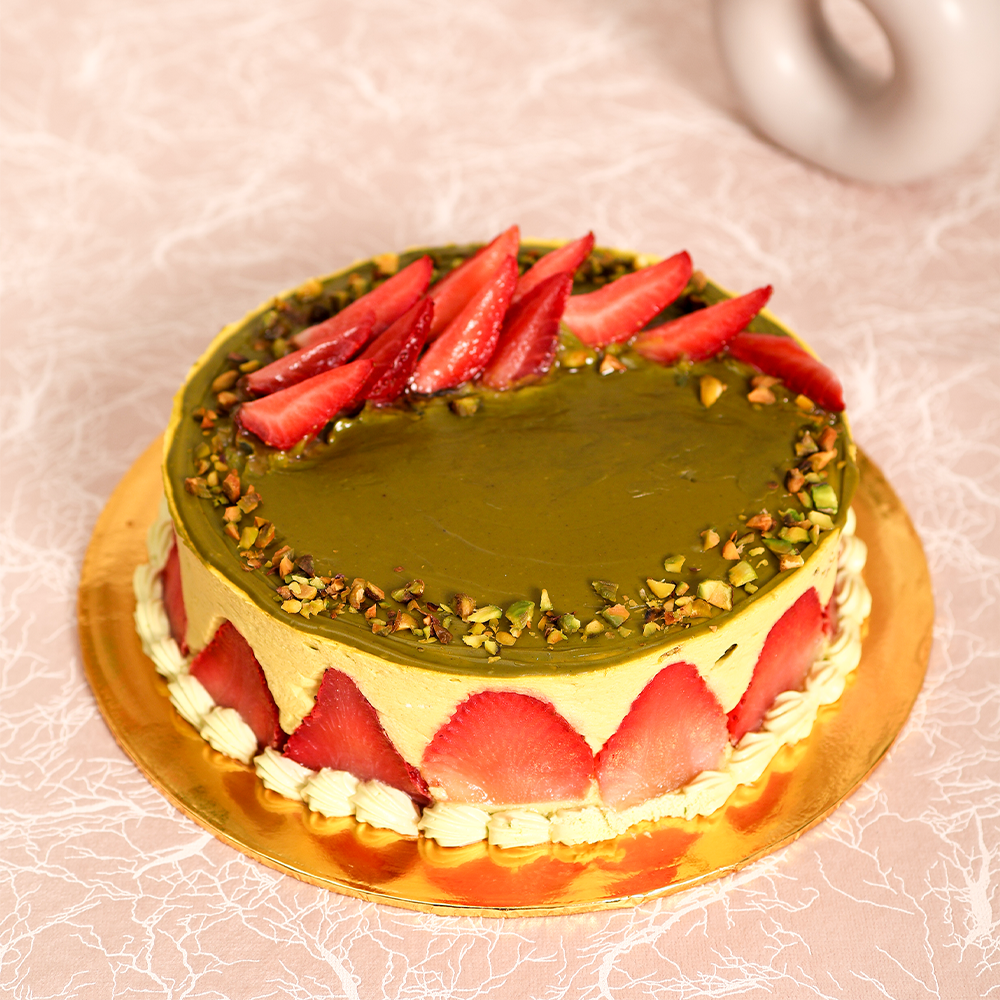 [MVB0474] Pistachio fraisier 6â€