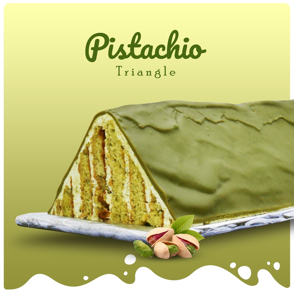 Half Pistachio Triangle