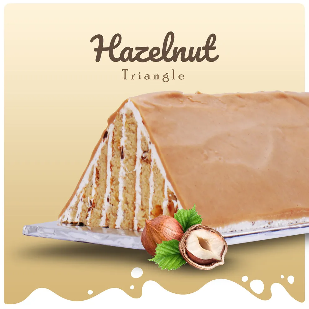 Half Hazelnut Praline Triangle