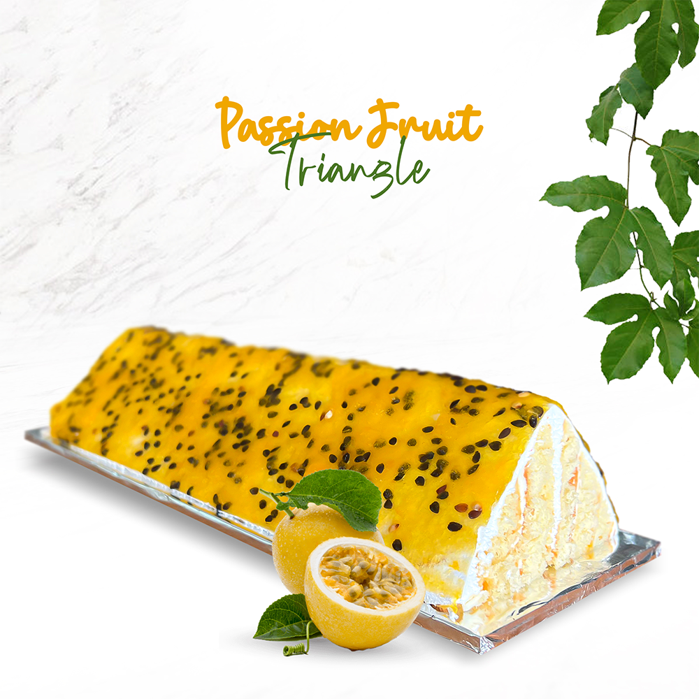 Half Passion Fruit Triangle