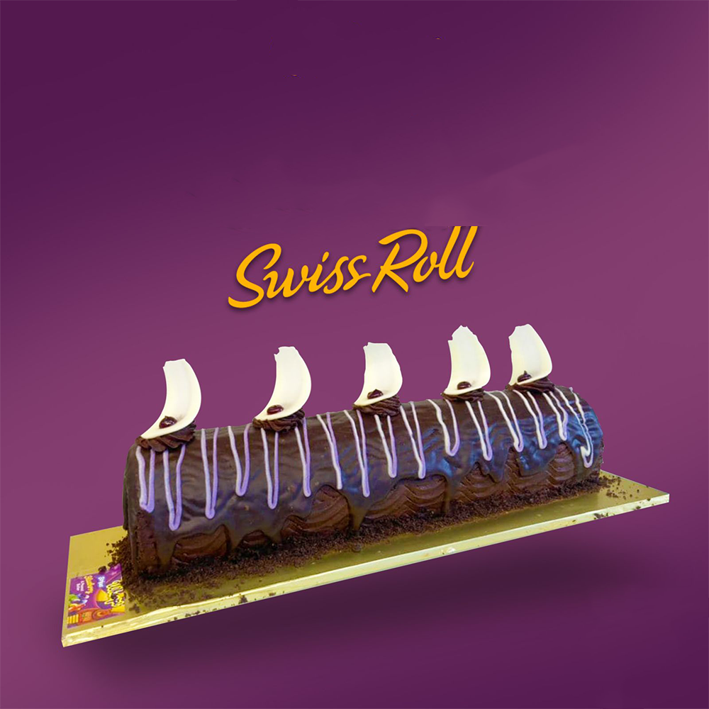 Half Blueberry Swill Roll